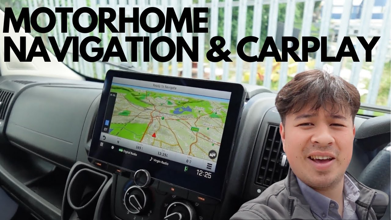 Motorhome with the BEST Satellite Navigation Available!