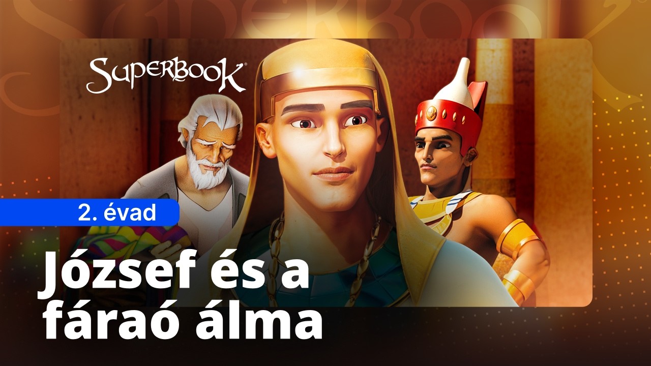 József és a fáraó álma - A tűzpróba - Superbook - 2. évad 2. rész - Teljes epizód