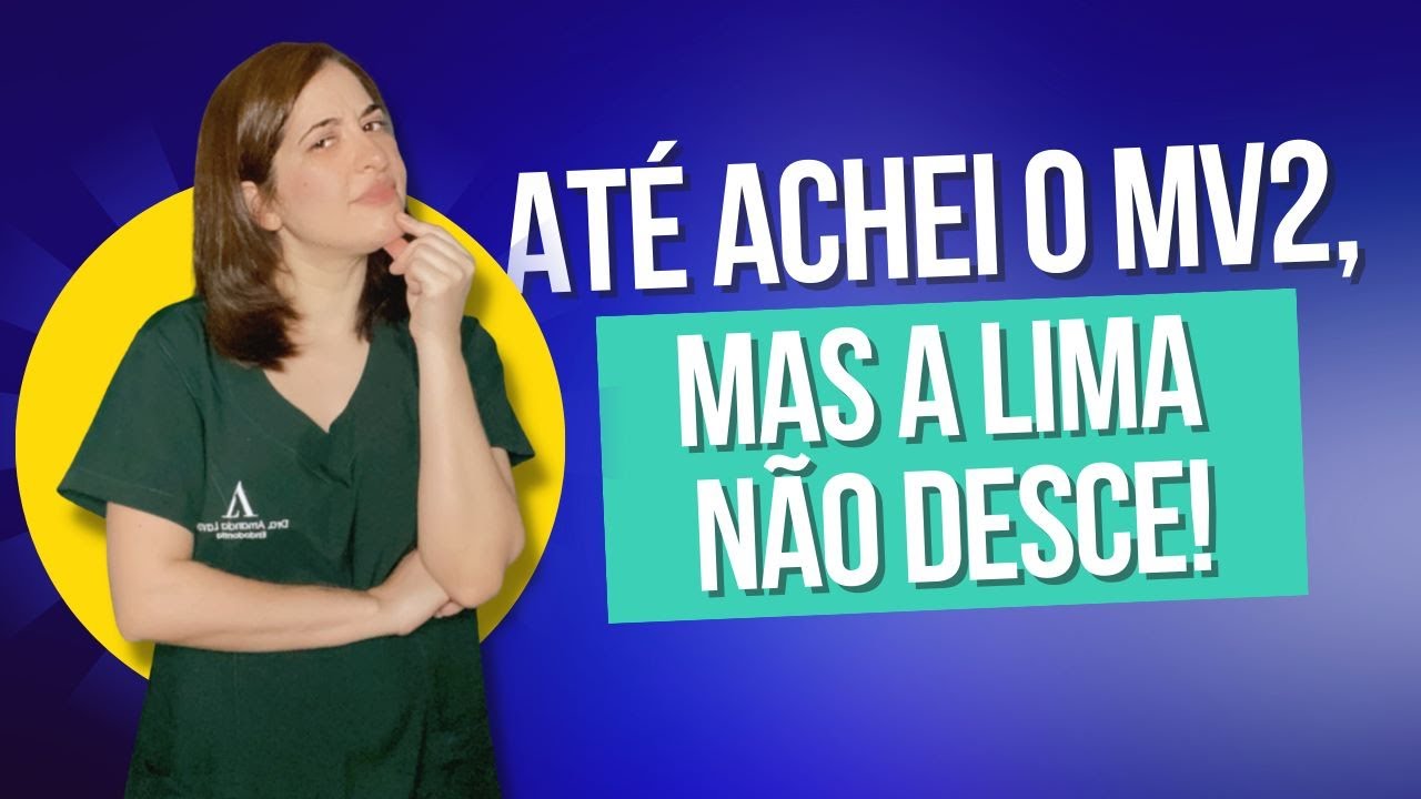 ATÉ ACHO O MV2, MAS A LIMA NÃO DESCE!
