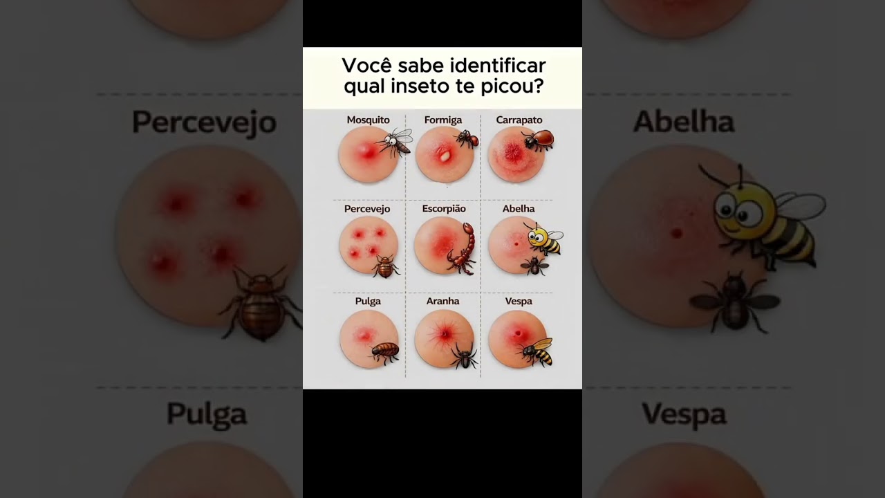 VOCÊ SABE DIFERENCIAR PICADAS? 