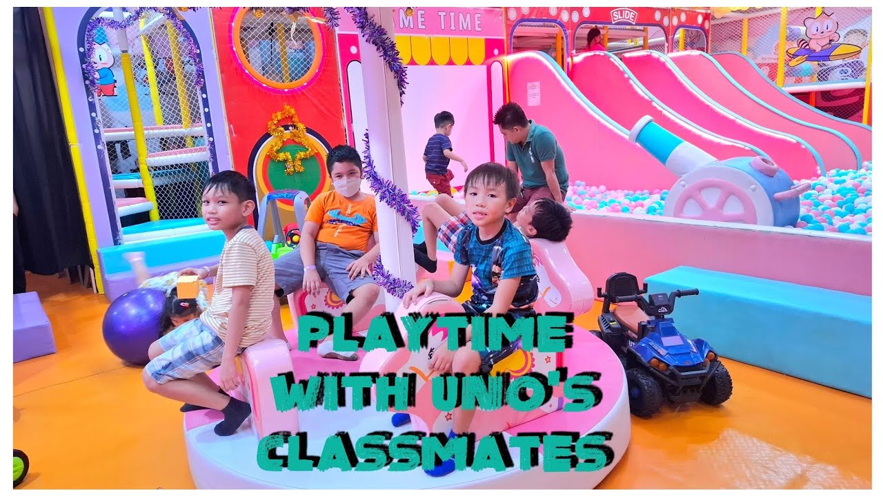 VLOG #225: PLAYTIME AT KIDS PARADISE WITH UNO'S CLASSMATES