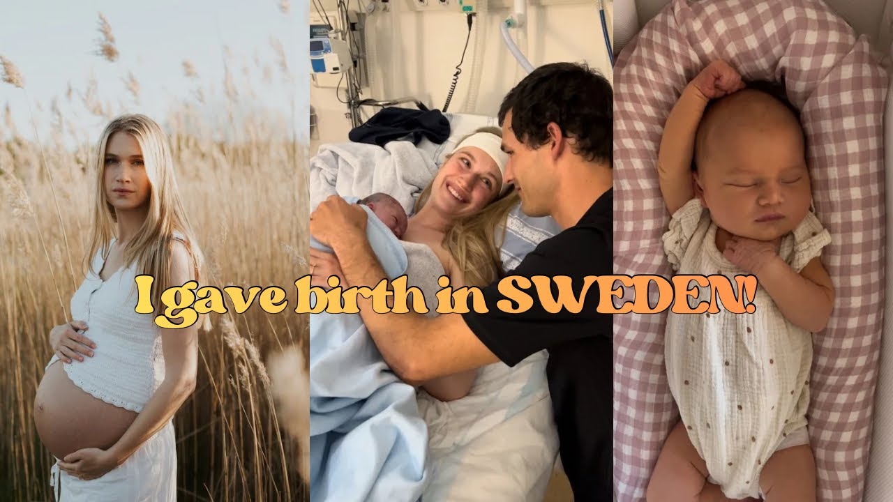 I GAVE BIRTH IN SWEDEN (for free) | my natural birth story