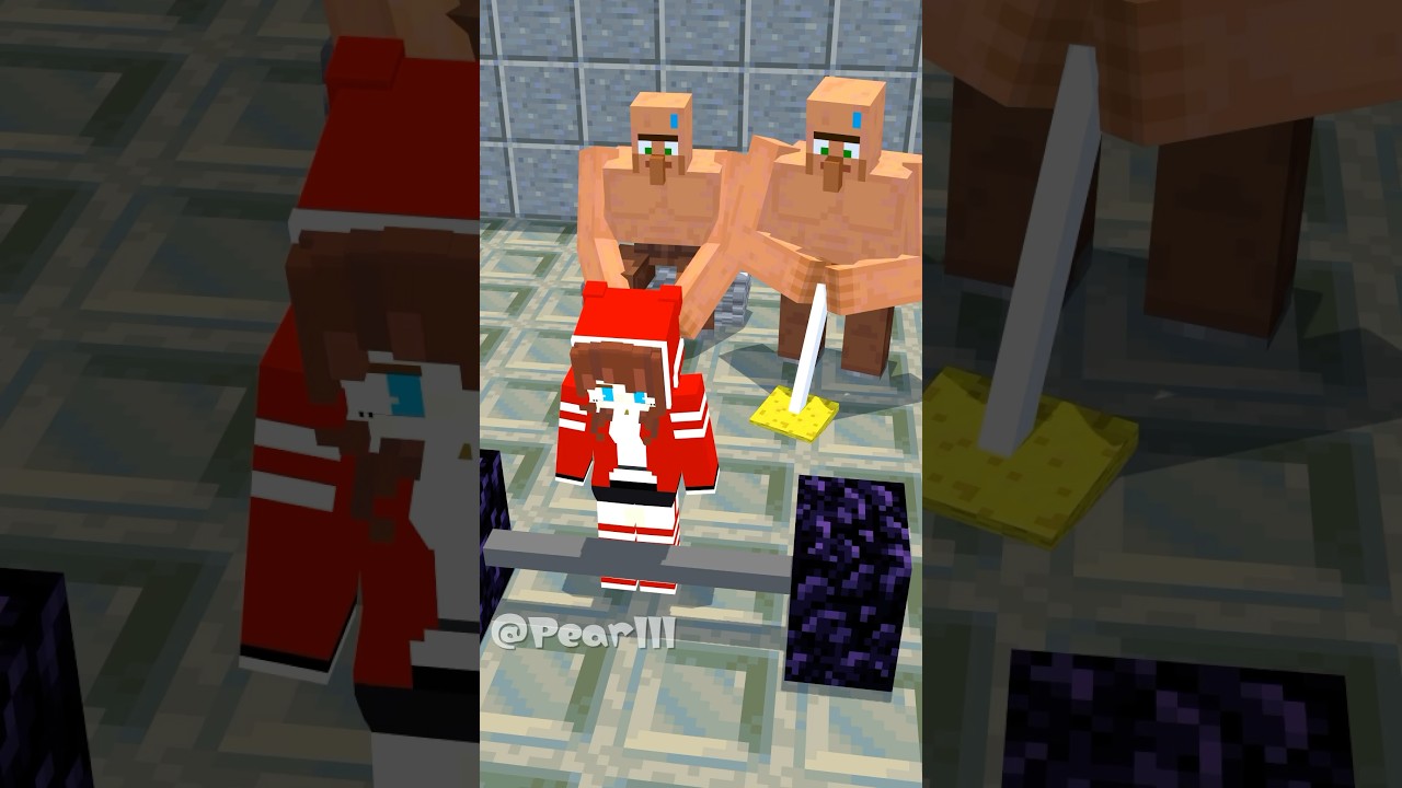 JJ's Sister is powerful - MAIZEN Minecraft Animation #shorts