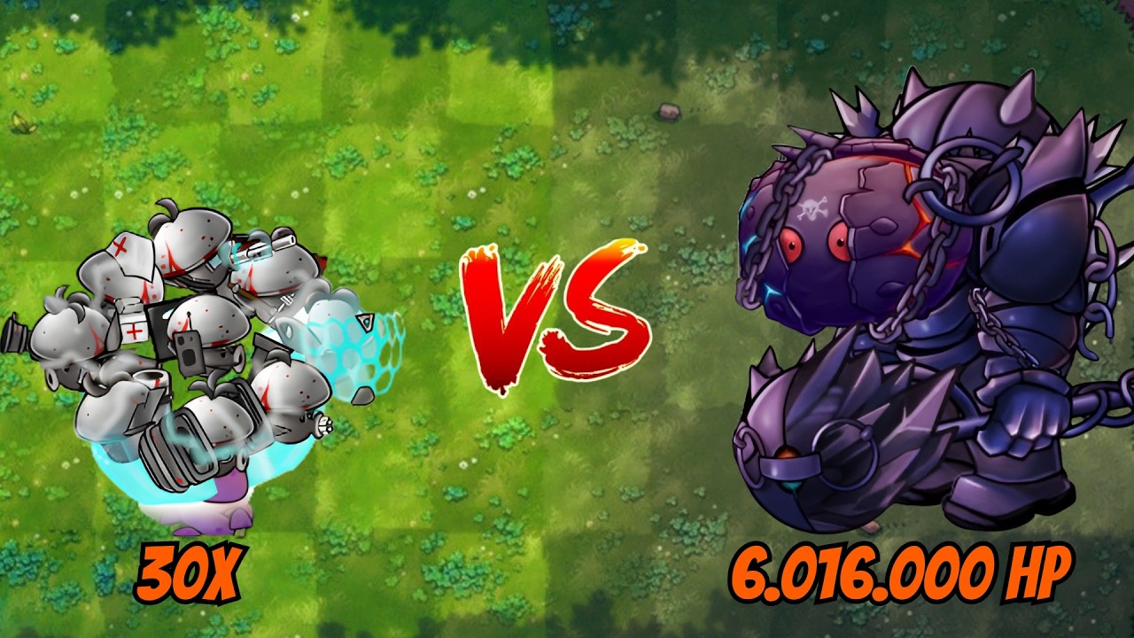 PVZ Fusion 2.4.2 Challenge!! | New Fusion Plants Vs Obsidian Gargantuar Zombie 6M HP - Who Will Win?