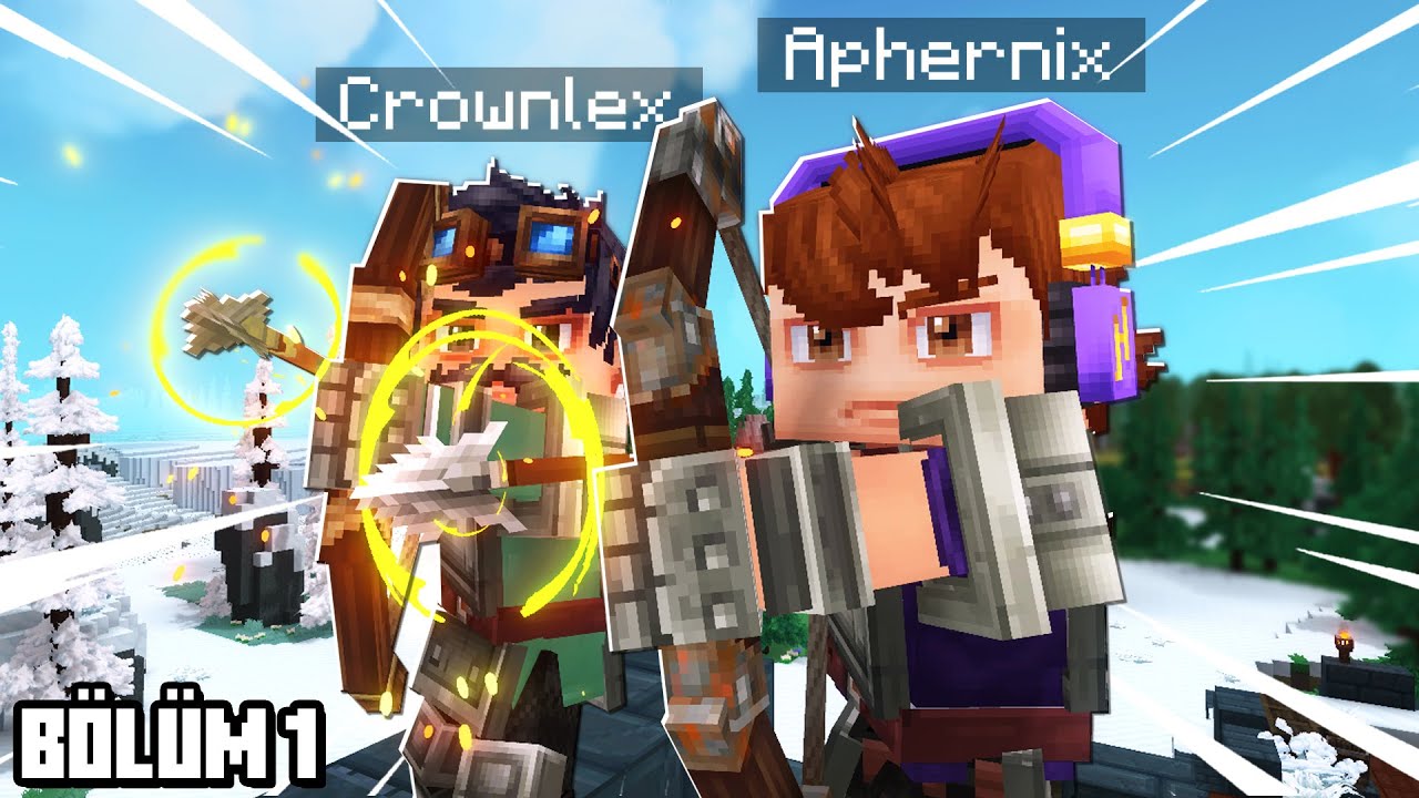 Hytale'da Survival 100 GÜN | 1. Bölüm - @Crownlex Hytale
