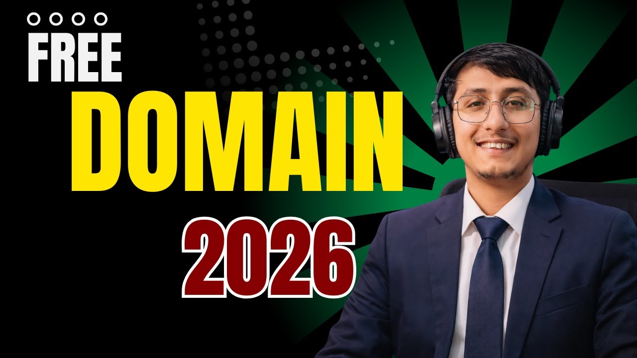 How to Get a FREE Domain Name in 2026 (No Credit Card Required) #domain #website