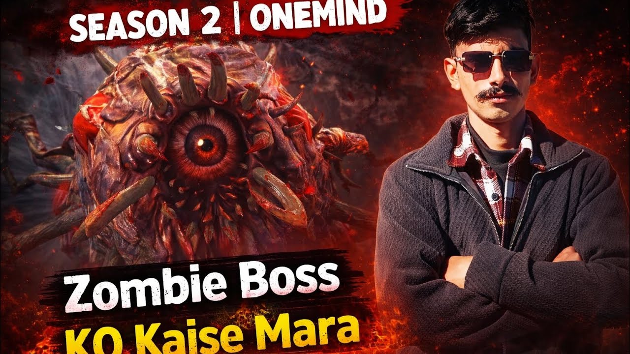 Season 2 One Mind Zombie Boss Ka Khatarnak End 😱 | Zombie Frontier IV Boss Fight