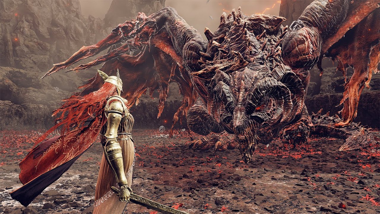 After The Shattering Bayle the Dread Vs Bosses - Elden Ring