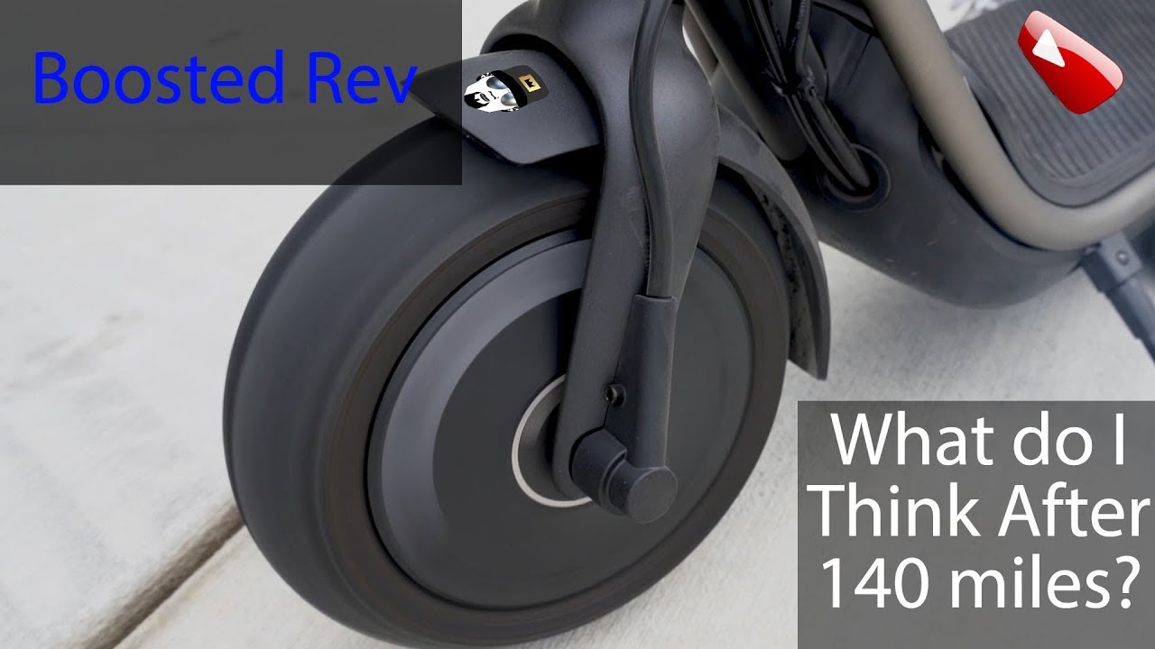 What do I think of the Boosted REV after 140 miles of riding?