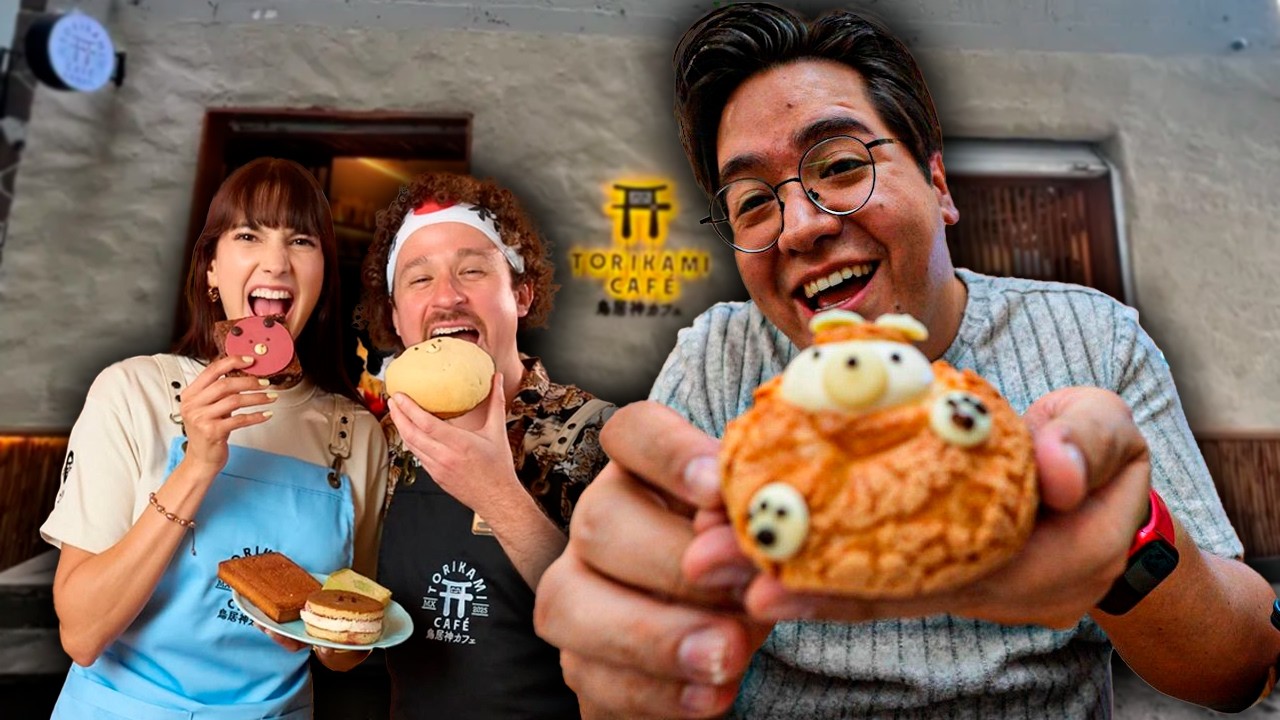 Así es Torikami Café, la NUEVA cafetería japonesa de Luisito Comunica 🇯🇵☕️