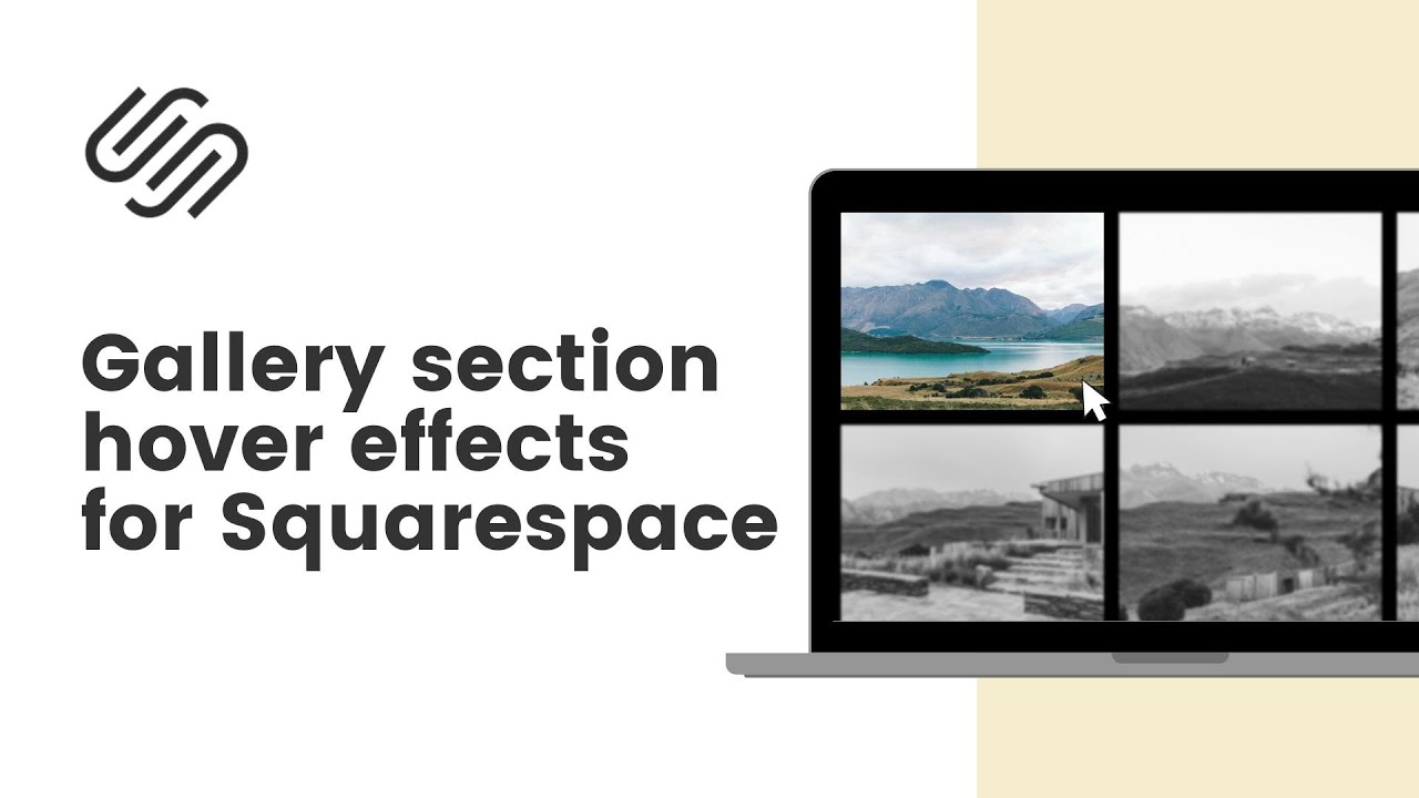 Эффекты наведения при наведении на изображение в галерее Squarespace // Эффекты наведения при нав...