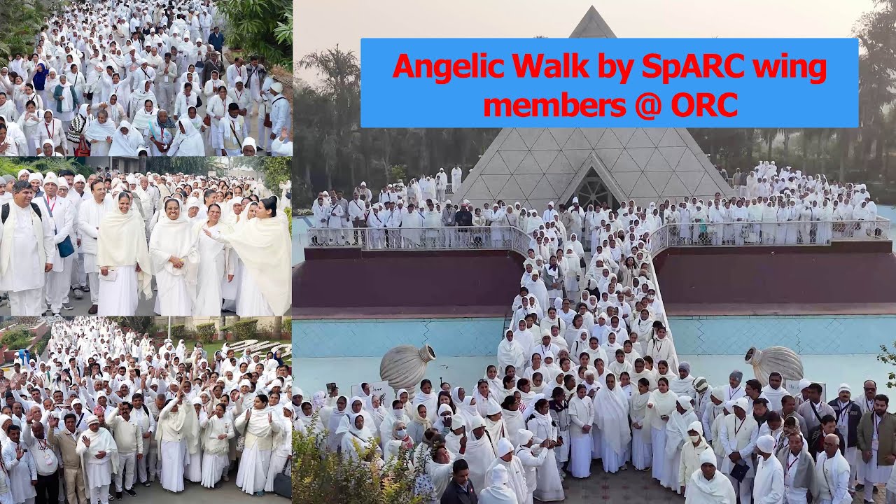 Angelic Walk by SpARC wing members @ Om Shanti Retreat Centre, Delhi-NCR 30-11-2025