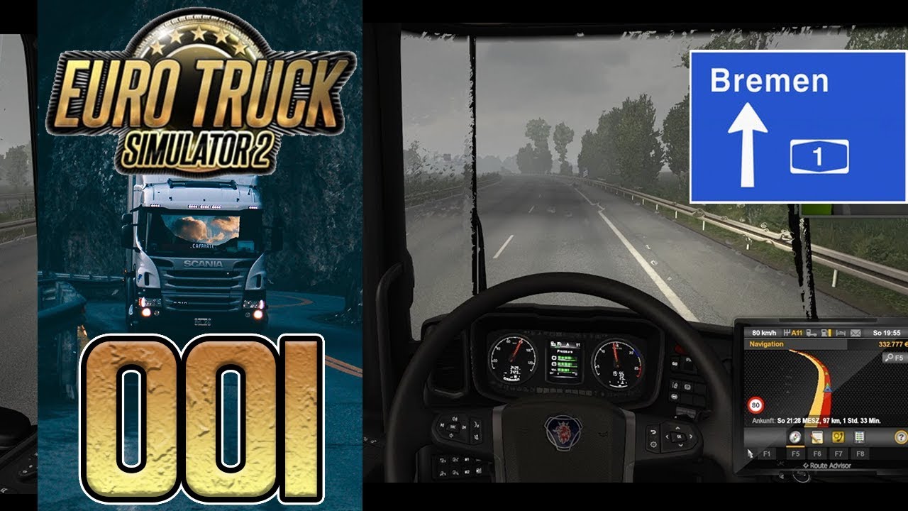 Siggi fährt nach Bremen 🚚 | Euro Truck Simulator 2 #001