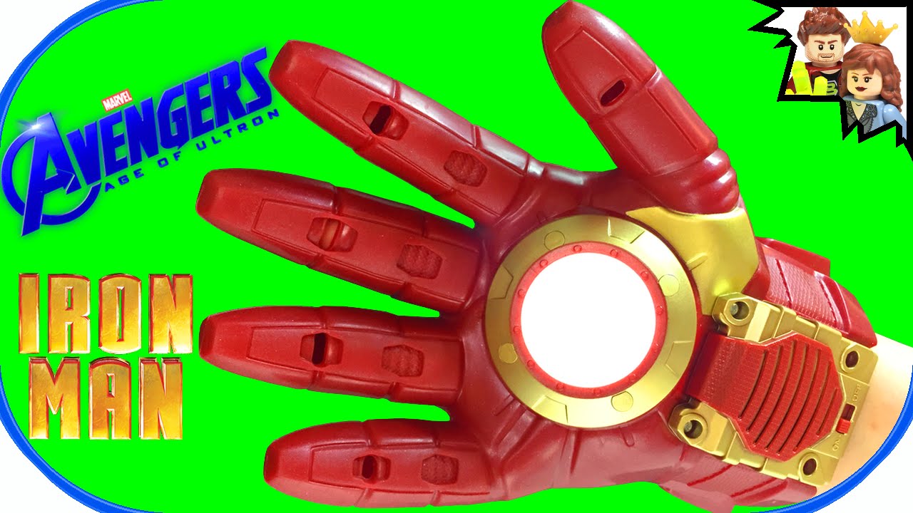 Avengers Age of Ultron Iron Man Gloves Arc FX Armor - BrickQueen