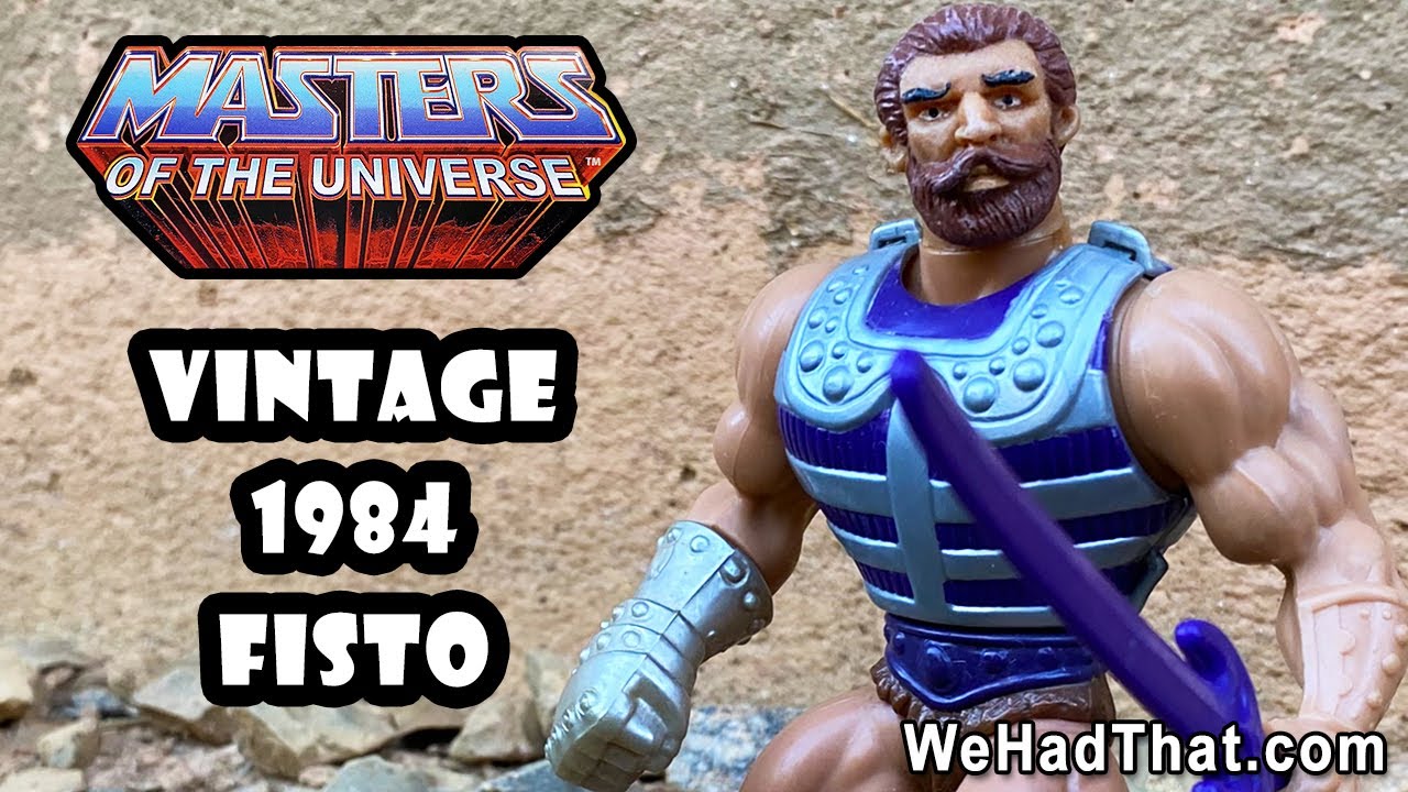Fisto: Masters of the Universe MOTU vintage Mattel action figure 1984 review