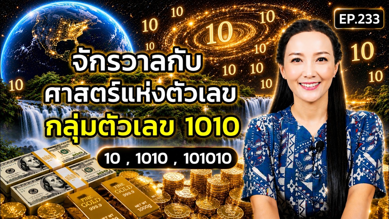 EP.233 | จักรวาลกับศาสตร์แห่งตัวเลข(กลุ่มตัวเลข1010 )| ครูทัชชี่