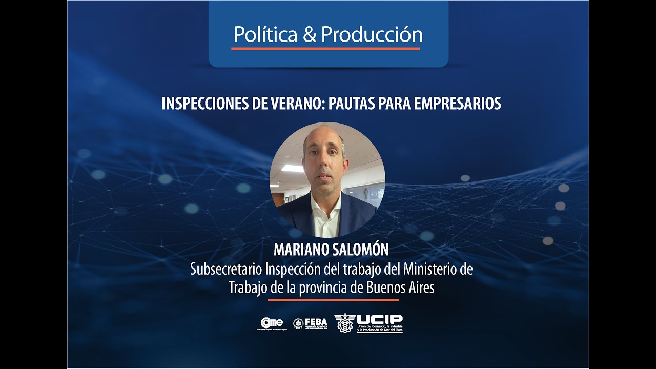 Mariano Salom&oacute;n lineamientos del preoperativo de inspecciones 2024
