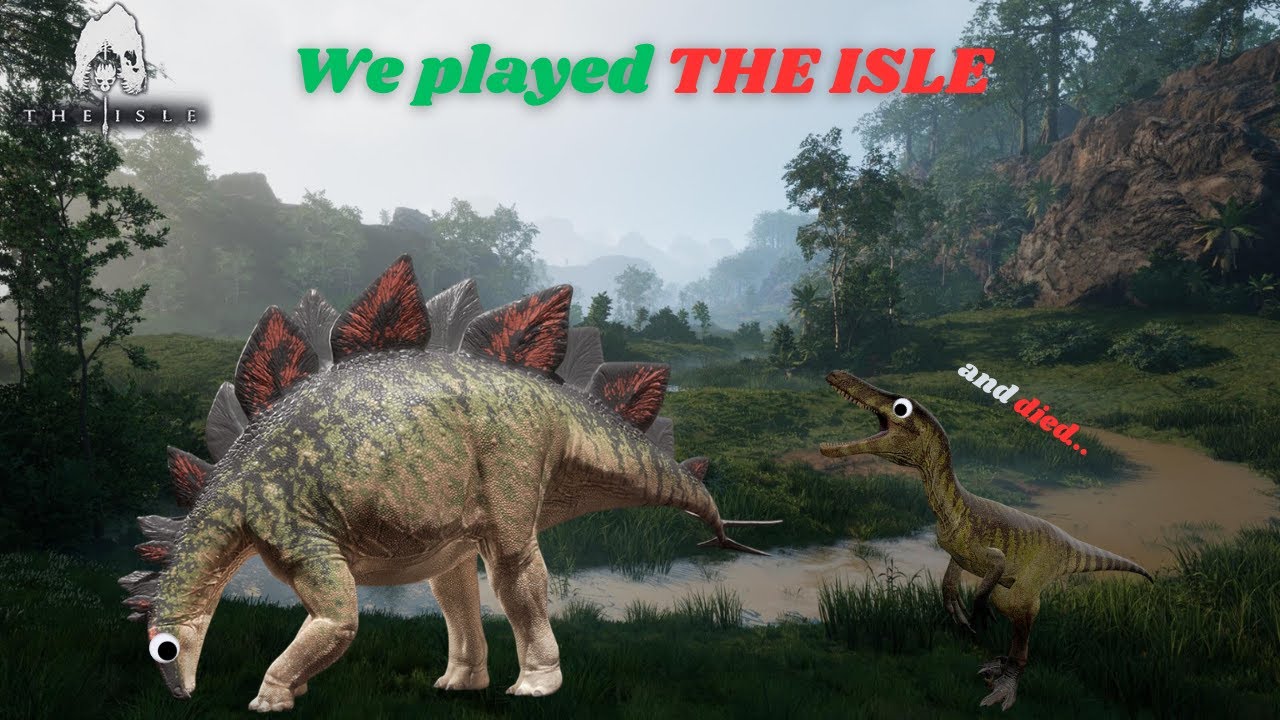 Мы попытались сыграть в THE ISLE в ПЕРВЫЙ РАЗ… (Ух.)