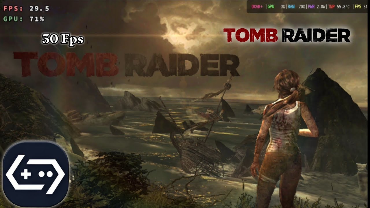 Tomb Raider 2013 Gamehub V5.3.5 Antutu Gameplay + Settings | Helio G100 Ultimate | 30 Fps