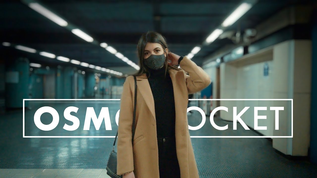 CINEMATIC PORTRAIT in low light | DJI OSMO POCKET