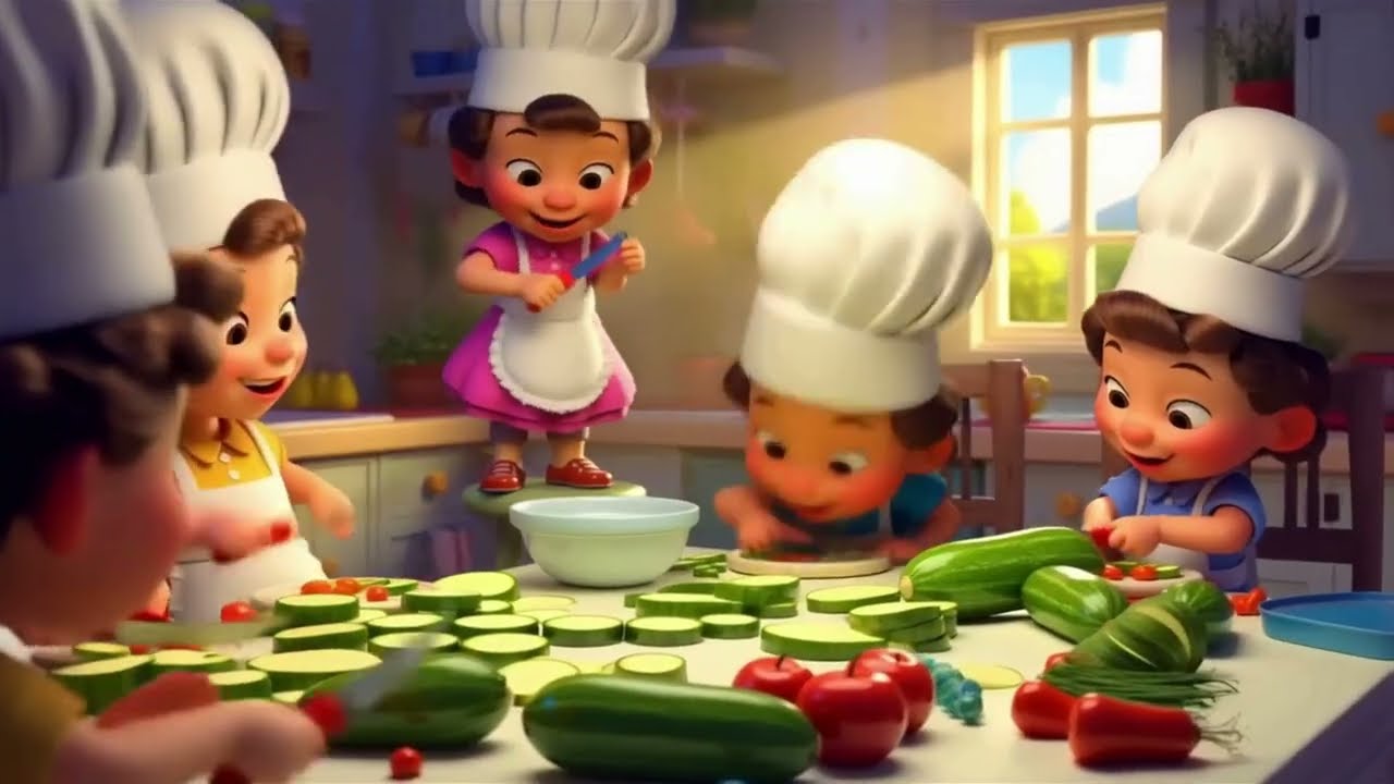 Vegetable Song, Zuzu the Zucchini ViYa Fun Nursery Rhymes - Videos for Kids & Toddlers