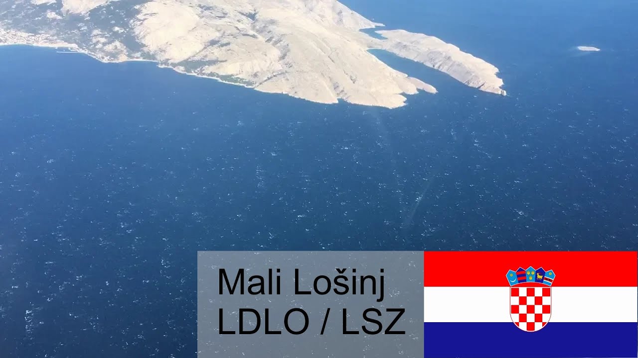 Above the Adriatic Sea, part 2 -  Departure from Mali Lošinj / LDLO/LSZ - ATC audio recording