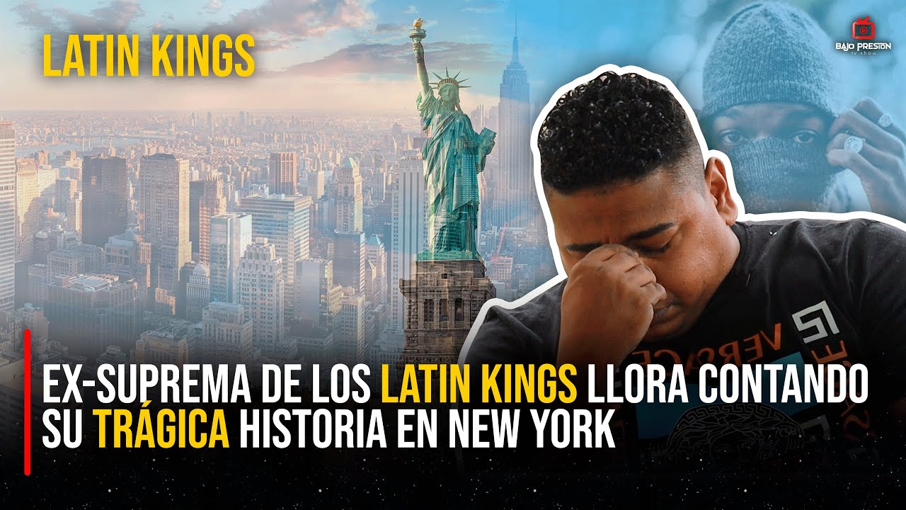 EX SUPREMA DE LOS LATIN KINGS LLORA CONTANDO SU TRAGICA VIDA  EN NEW YORK / VIVO PARA CONTAR
