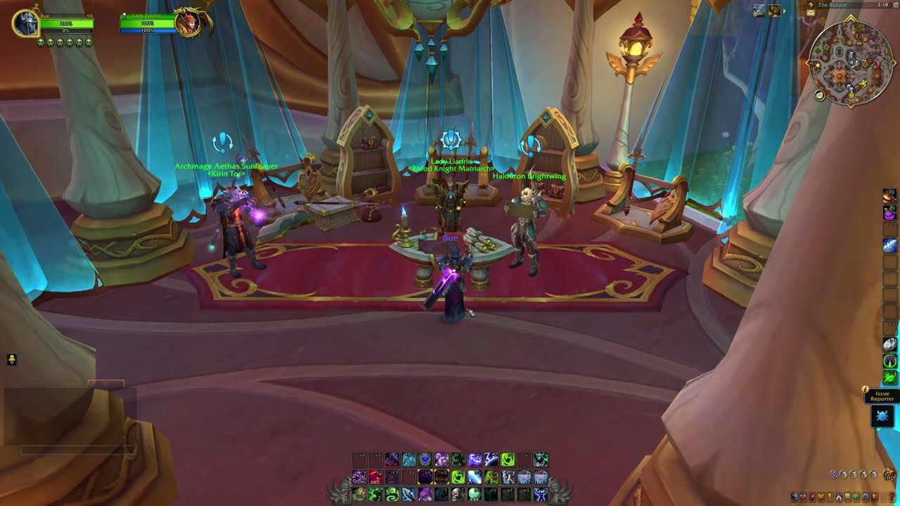 Lady Liadrin Location, WoW Midnight