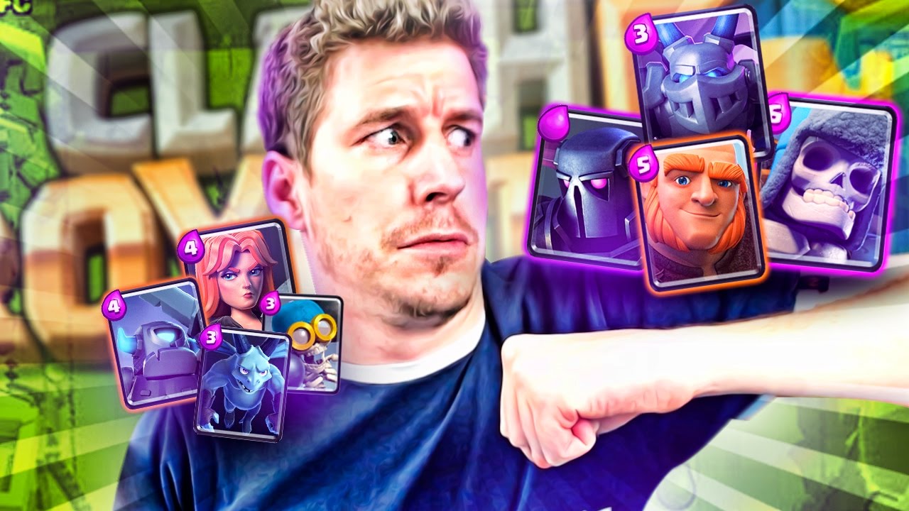 PADRES E HIJOS! RETOS DE CLASH ROYALE | CR#18
