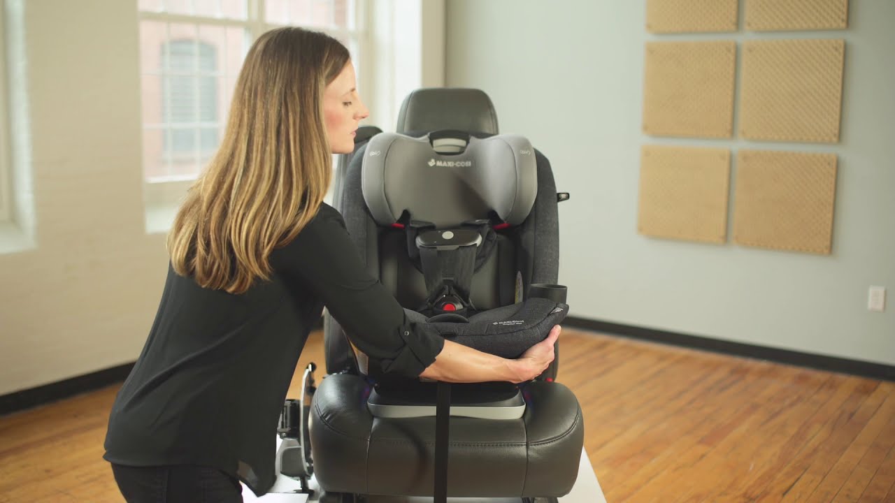 Magellan & Magellan Max Car Seat Installation: Forward-Facing Latch Vehicle Belt & Tether Install