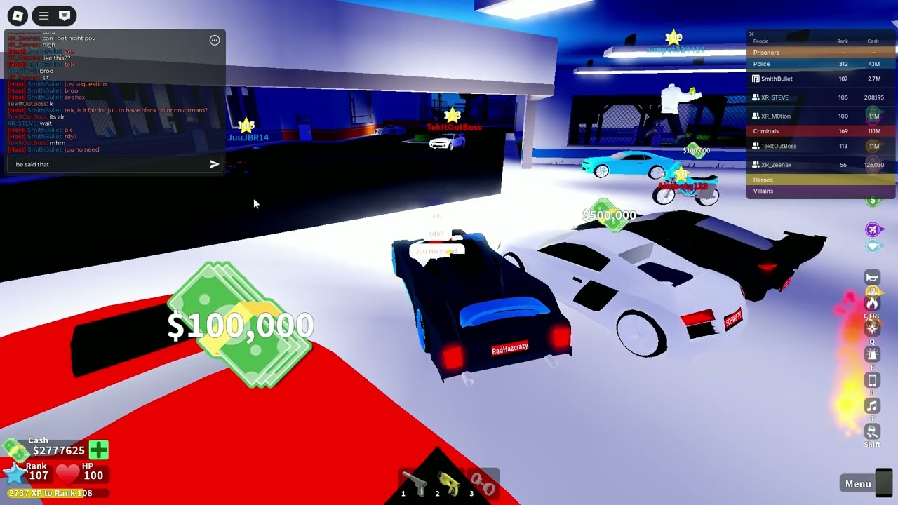 Mad City Chapter 1 JuuJBR14 vs TekItOutBoss Championship | ROBLOX