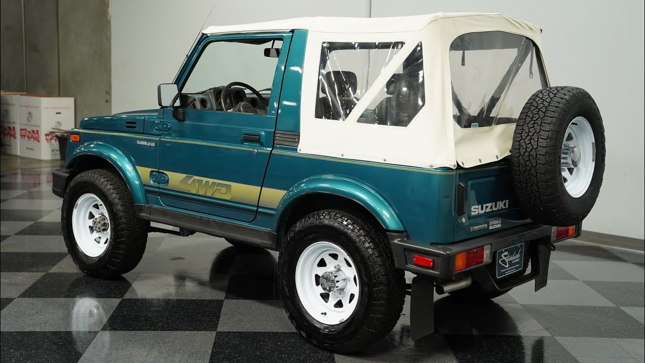 Почему Suzuki Samurai 1987 года до сих пор остается легендарным внедорожником #suzuki #4x4 #luxury