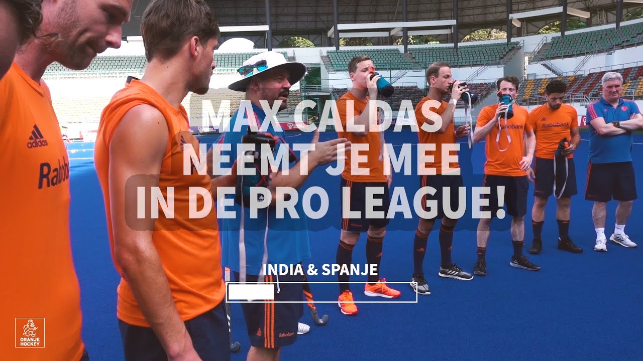 Caldas neemt je met Oranje mee in Pro League! 🎥 (Part 2)