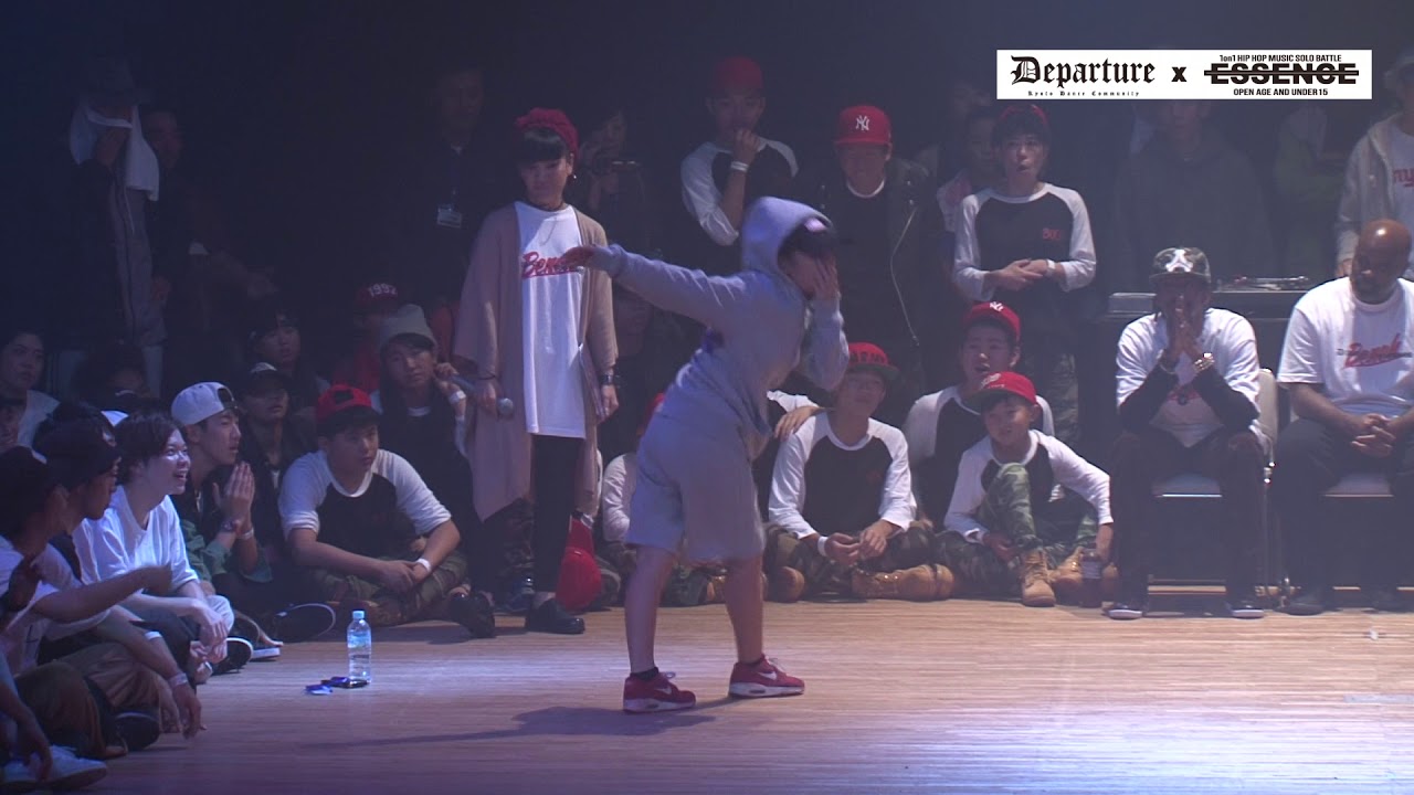 MiYU vs おとね /DEPARTURE x ESSENCE DANCE BATTLE  2017【KIDS部門FINAL】