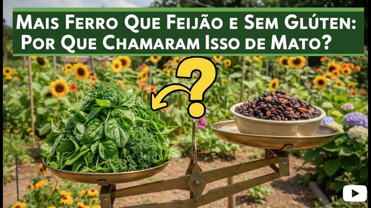 Mais Ferro Que Feijão e Sem Glúten: Por Que Chamaram Isso de Mato?
