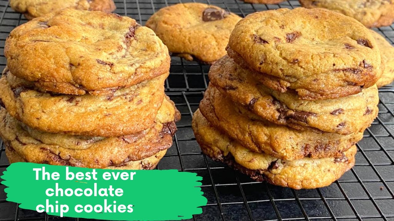 The Best Ever Chocolate Chip Cookies//Masof's kitchen
