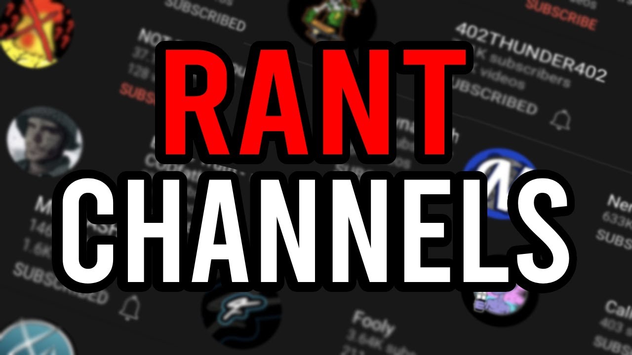 Do Rant Channels Help Call of Duty?