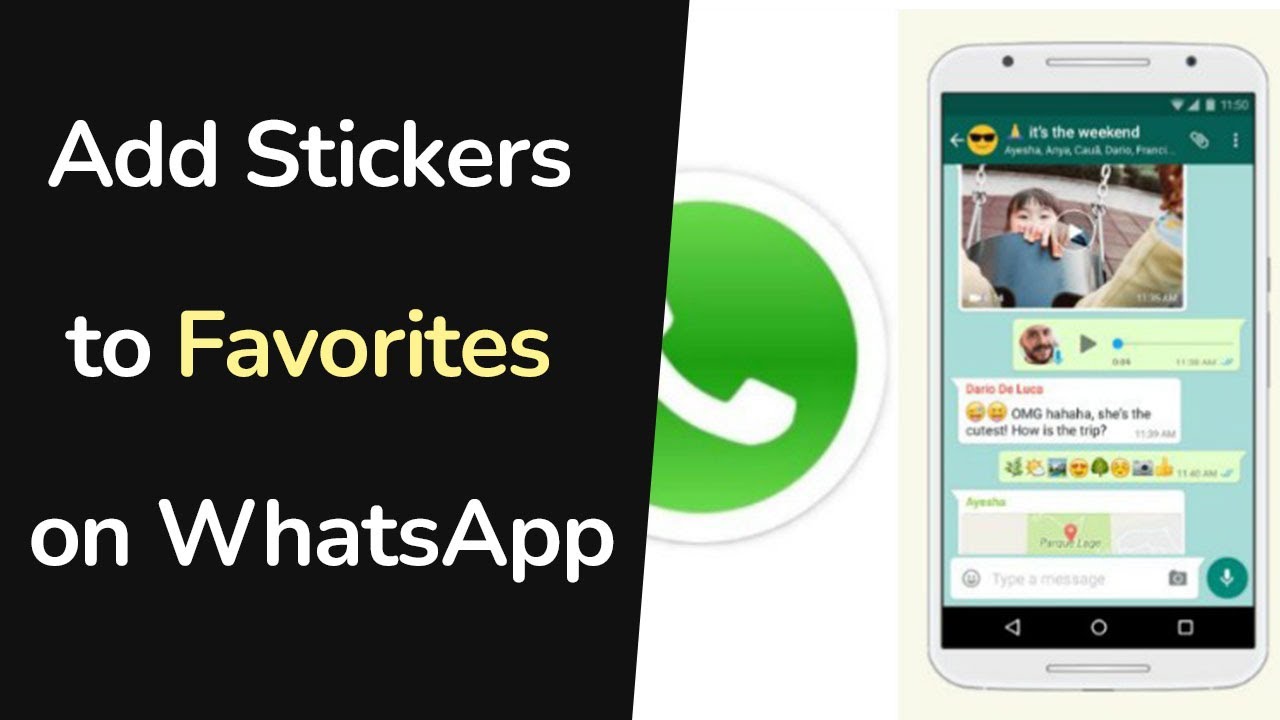 How to Add Stickers to Favorites on WhatsApp?