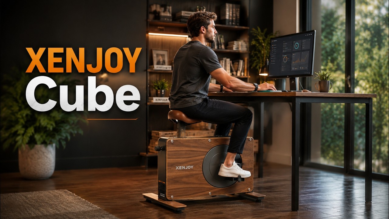 Обзор XENJOY Cube Cycle &mdash; лучший мини-велотренажер для работы за столом?