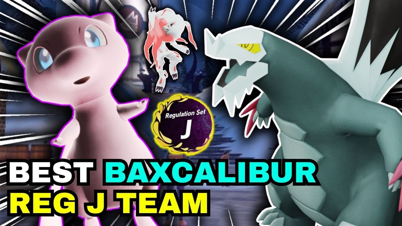 Pokemon VGC Reg J BEST Baxcalibur Competitive Doubles Wifi Battle! Shiny Saturday Mew Team!