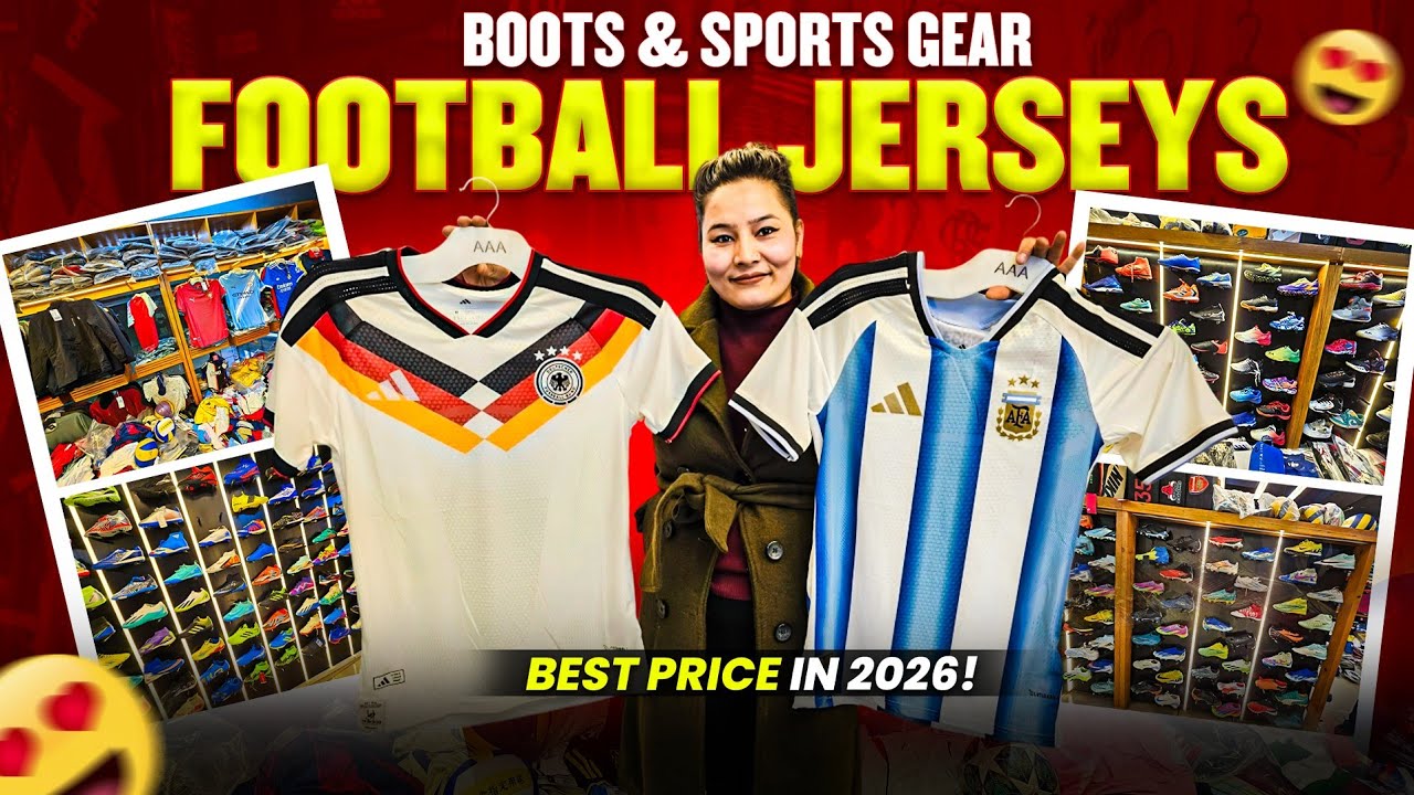 ​Market Tour Vlog:Price Hunt for Football Boots & Jerseys in Kathmandu 2026