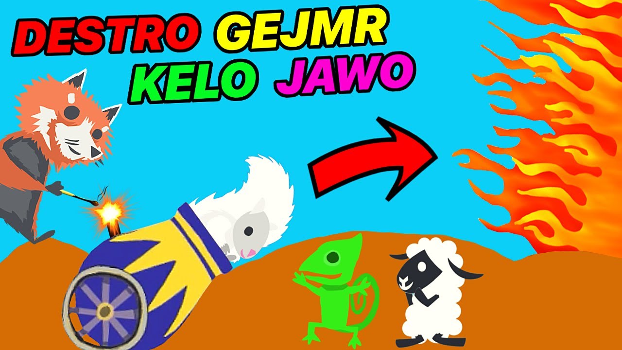 POZOR TEN KANÓN NÁS VYSTŘELÍ! 💥 Ultimate Chicken Horse! /w @GEJMR @Kelohap @Jawo