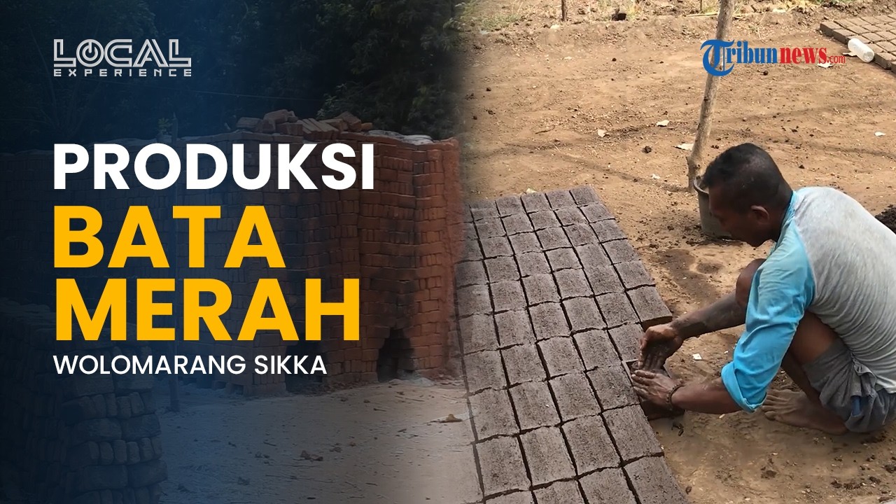 Usaha Bata Merah di Wolomarang Kabupaten Sikka, Warisan Keluarga yang Menjadi Harapan Warga