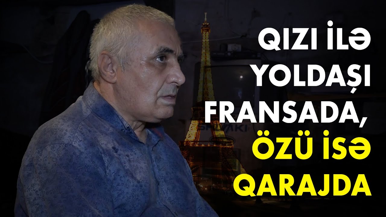 Qarajda kirayə yaşayan kişi: Üç dəfə evlənmişəm, üçü də qaçıb - Xüsusi Reportaj