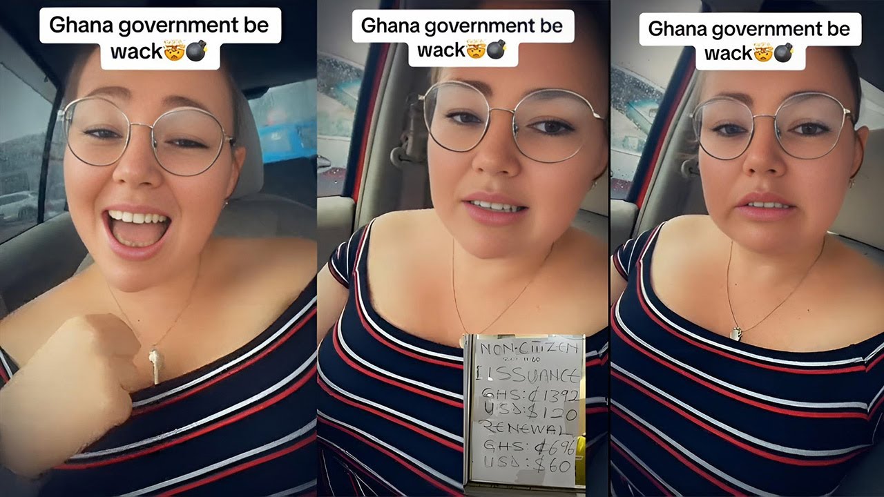 Ghanaians react as Oyibo ( Foreigner ) calls Ghana Card stup!!d and Wack sake of stress in getin 1