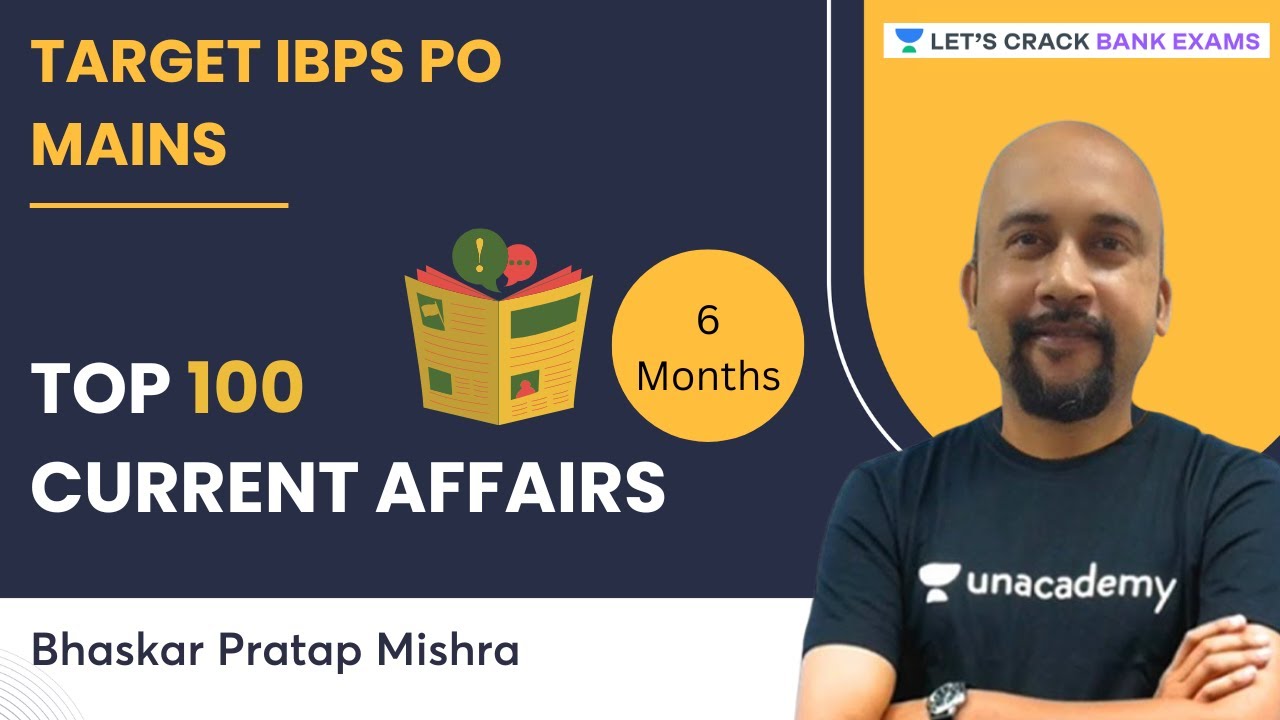 Top 100 MCQ of 6 Month | Target IBPS PO Mains | Bhaskar Pratap Mishra