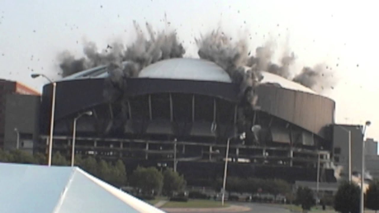 Market Square Arena Demolition - Indianapolis, Indiana