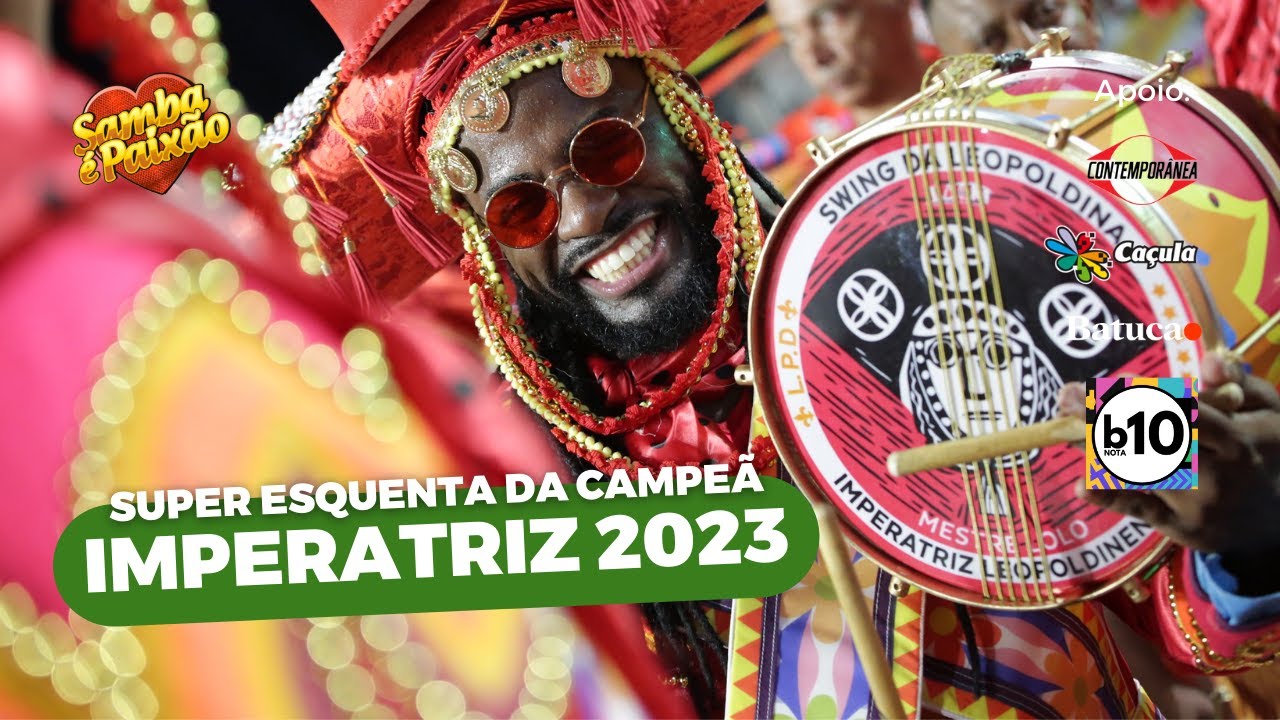 Carnaval 2023 AO VIVO | Super Esquenta Bateria Campeã da Imperatriz Leopoldinense