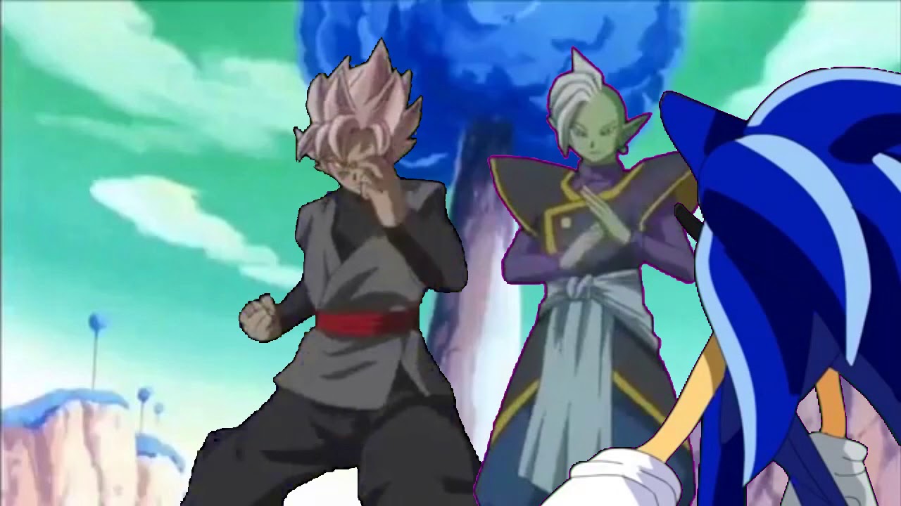 Sonic vs Merged Zamasu(ソニックVSザマス)