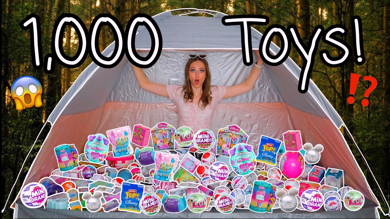 Я ЗАПОЛНИЛА *ПАЛАТУ* 1000 ТАИНСТВЕННЫХ ИГРУШЕК!!!😱⛺️🪵⁉️ (ЧЕЛЛЕНДЖ &laquo;УДАЧНОЕ ОКУПАНИЕ&raquo;!👀) | Официал...
